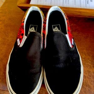 Classic Van SlipOns - size Men’s 8, Women’s 9.5